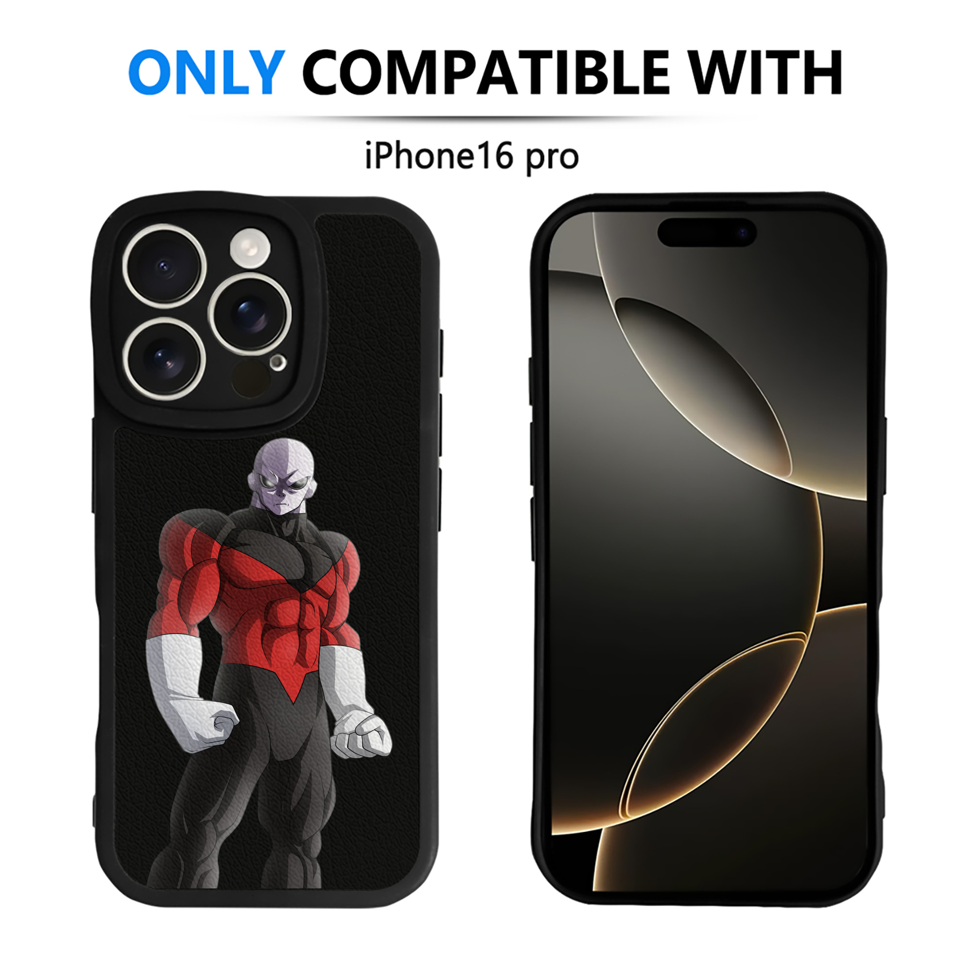 （画像用） ドラゴンボール DRAGON BALL 【iPhone 16シリーズ対応】シリコンスマホケース（レザー調） 材質：シリコン